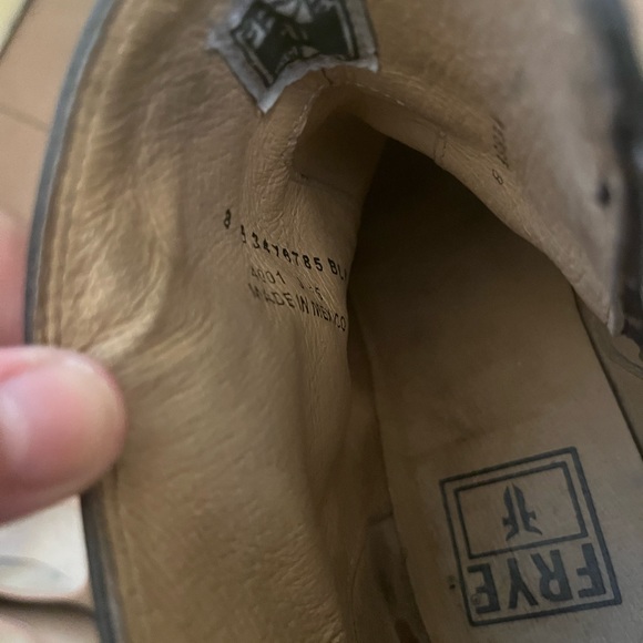 Frye booties black size 8/7.5 fit small - Picture 2 of 4